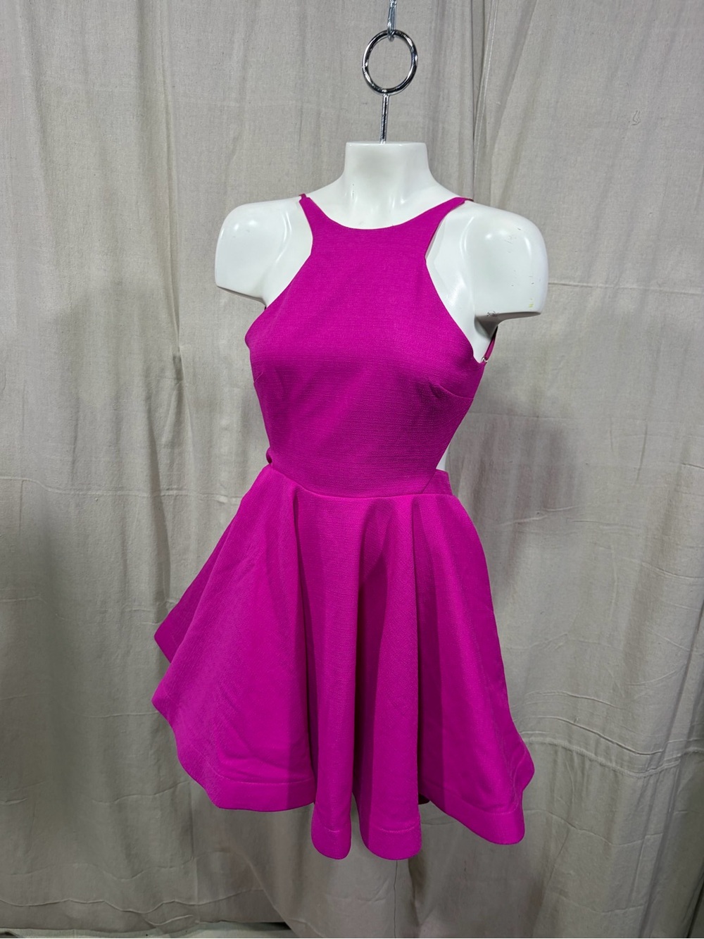 L’Artiste By Amy Magenta Swing Dress